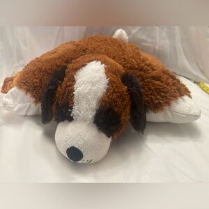 Pillow Pets St. Bernard 18” Plush 2-in-1 Pillow – Like New